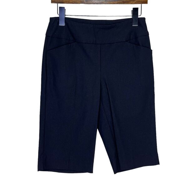 NEW UP! Bermuda 22” Shorts Slimming Black Size 4 - Picture 5 of 11